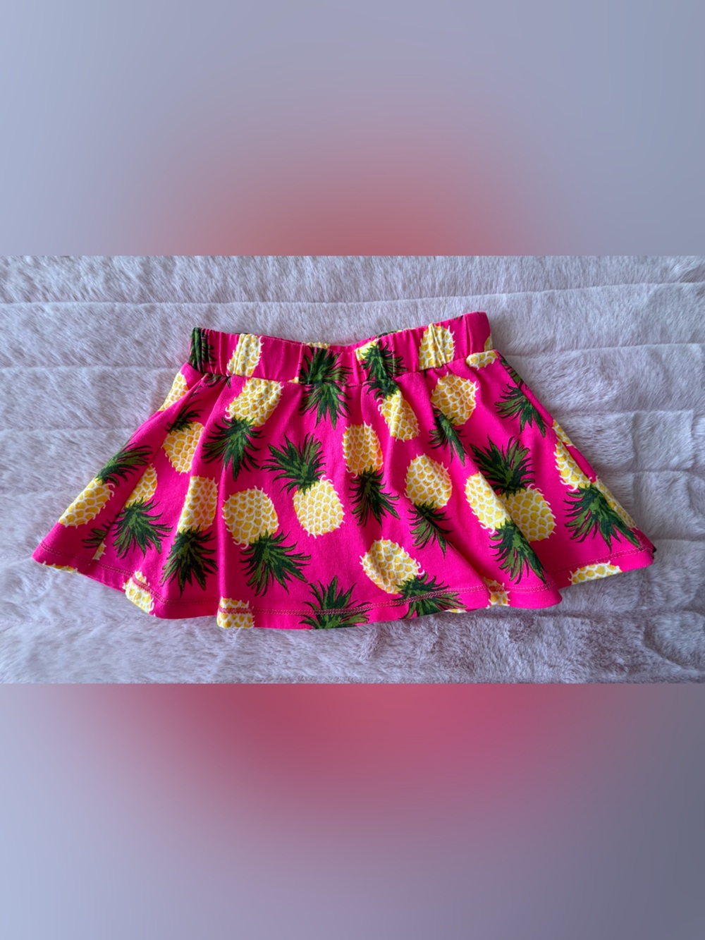 Koala Baby Hot Pink Pineapple Print Skirt